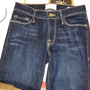 Frame Denim Women's Indigo Le SKINNY de JEANNE